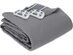 Serta Quilted Medallion Electric Heated Warming Blanket - Gray