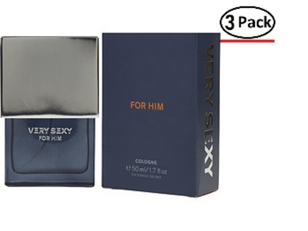 VERY SEXY by Victoria's Secret COLOGNE SPRAY 1.7 OZ for MEN(Package Of 3)