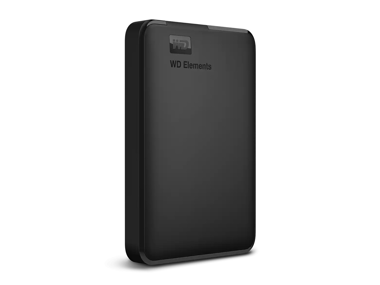 Western Digital Elements Portable USB 3.0 External Hard Drive (2TB)