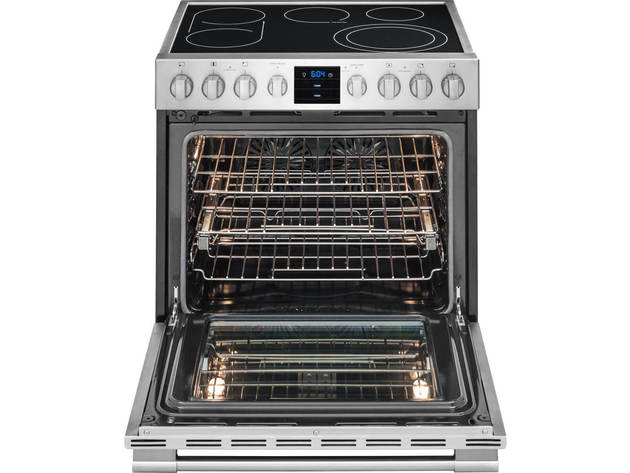 Frigidaire Professional FPEH3077RF 5.1 Cu. Ft. Stainless 5 Burner Slide-In Electric Range