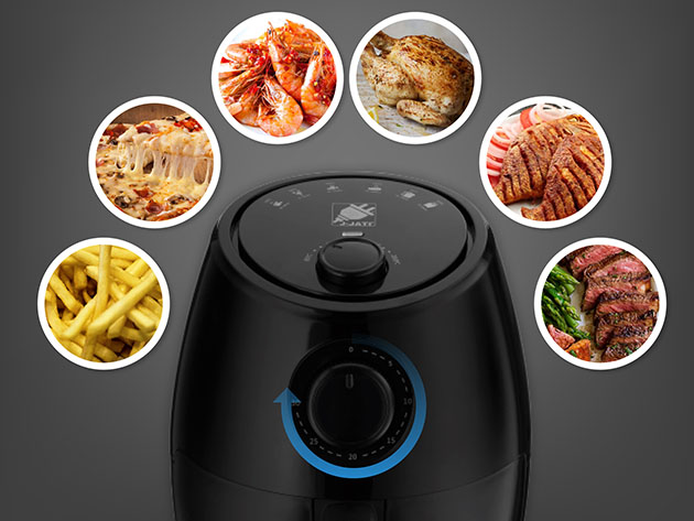 J-Jati 6-in-1 Air Fryer with AirCrisp Technology