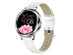Luxury Times Women's Smartwatch (White Leather Band)