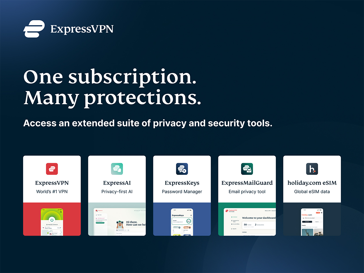 ExpressVPN Advanced Plan: 1-Year Subscription