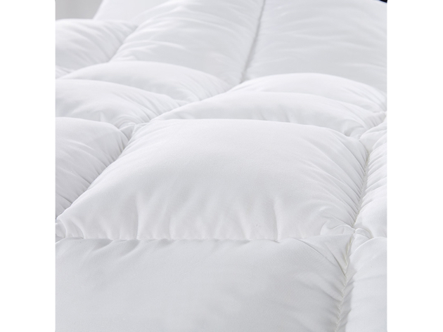 Royal Comfort Quilt 50% Duck Down 50% Duck Feather 233TC Cotton Pure Soft Duvet - King Single