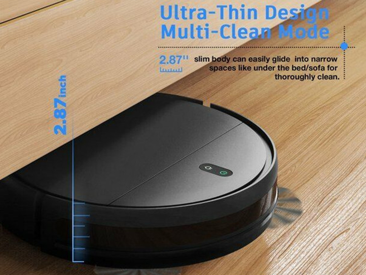 GTTVO BR150 2-in-1 Robot Vacuum & Mop (Open Box)