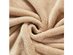 Classic Solid Fleece Blanket Linen Twin