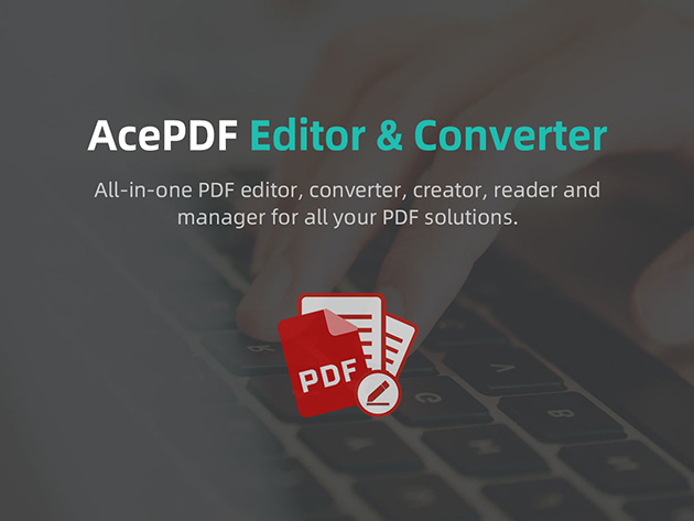 AcePDF Editor & Converter: Lifetime License