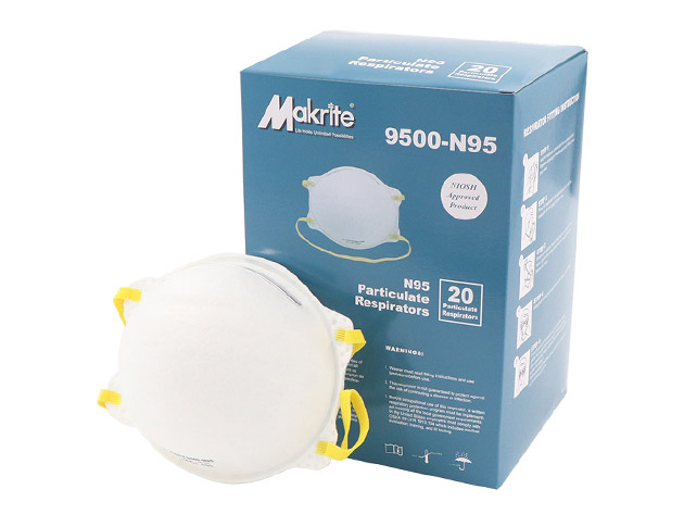 9500-N95S Respirator Masks (20-Pack)
