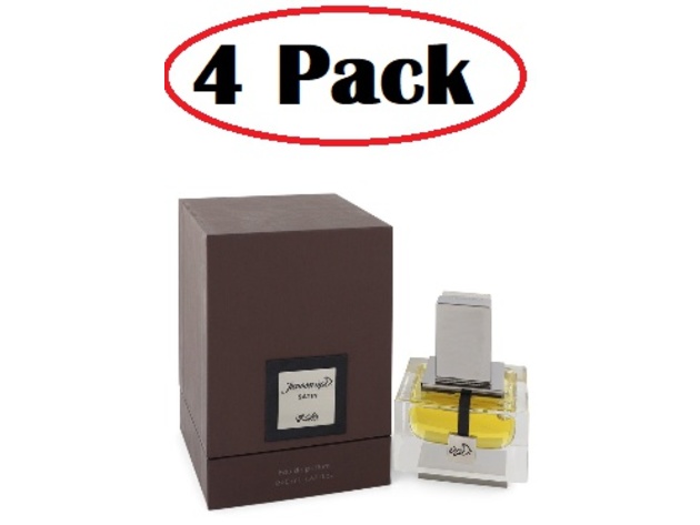 4 Pack of Rasasi Junoon Satin by Rasasi Eau De Parfum Spray 1.67 oz