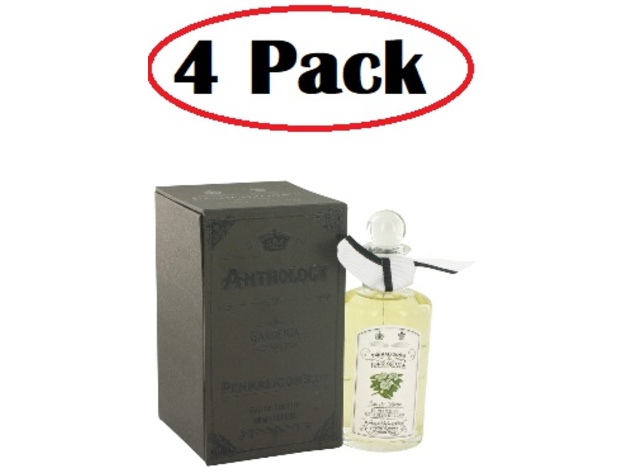 4 Pack of Gardenia Penhaligon's by Penhaligon's Eau De Toilette Spray 3.4 oz