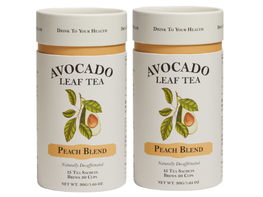 2 Pack Avocado Leaf Tea Peach Blend 