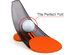 Pressure Putt Trainer: Perfect Your Golf Putting (Orange)