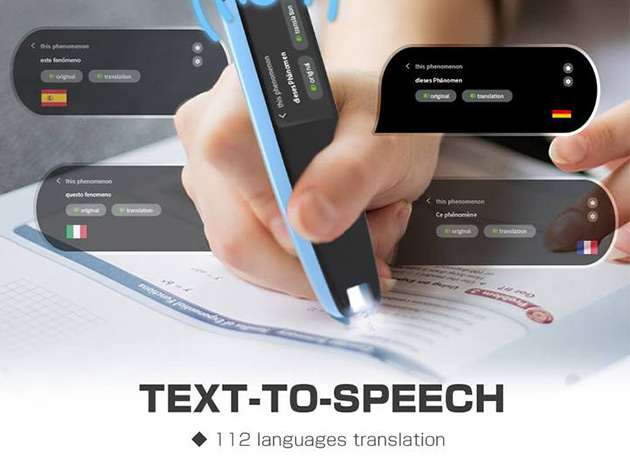 NEWYES Scan Reader: Text-to-Speech, OCR, Multilingual Instant Translator Pen  | StackSocial