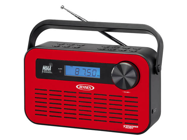 Jensen JEP250 Portable Digital AM/FM Weather Radio