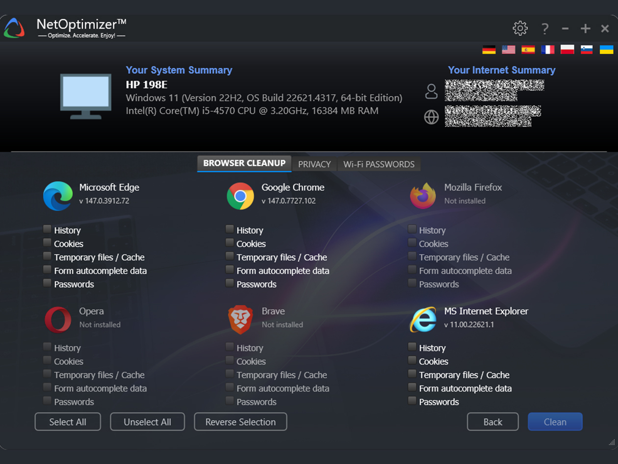 NetOptimizer Lifetime Subscription: 10 Computers