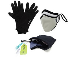 STOGO Glove, Mask, & Carry Bag Travel Bundle