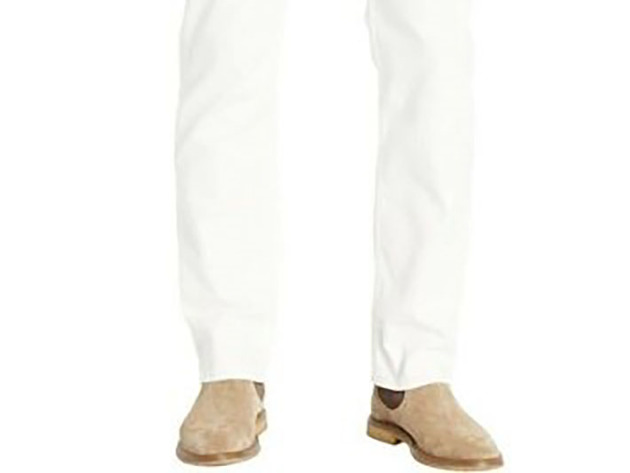 Levi's Men's 514 Straight Fit Jeans White Size 33X34