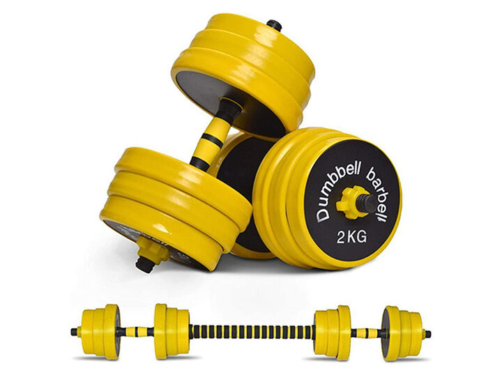 Nice C Adjustable Dumbbell Barbell Set (33lbs Barbell/15lbs Dumbbell | Click2Houston