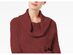 INC International Concepts Women's Cowl-Neck Chenille Sweater Port Size Small