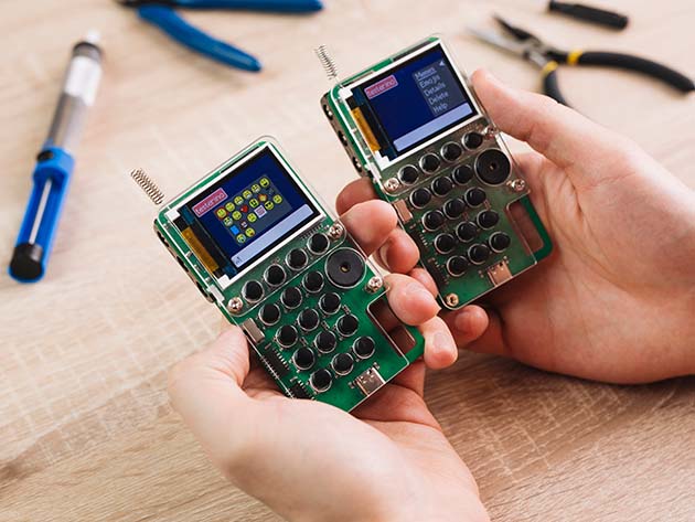Retro Bundle: Build & Code Your Own Walkie-Textie and Gaming Console