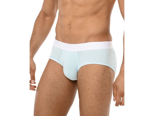 Michael Kors Men's 3-Pk. Performance Cotton Fashion Low-Rise Briefs Size Medium