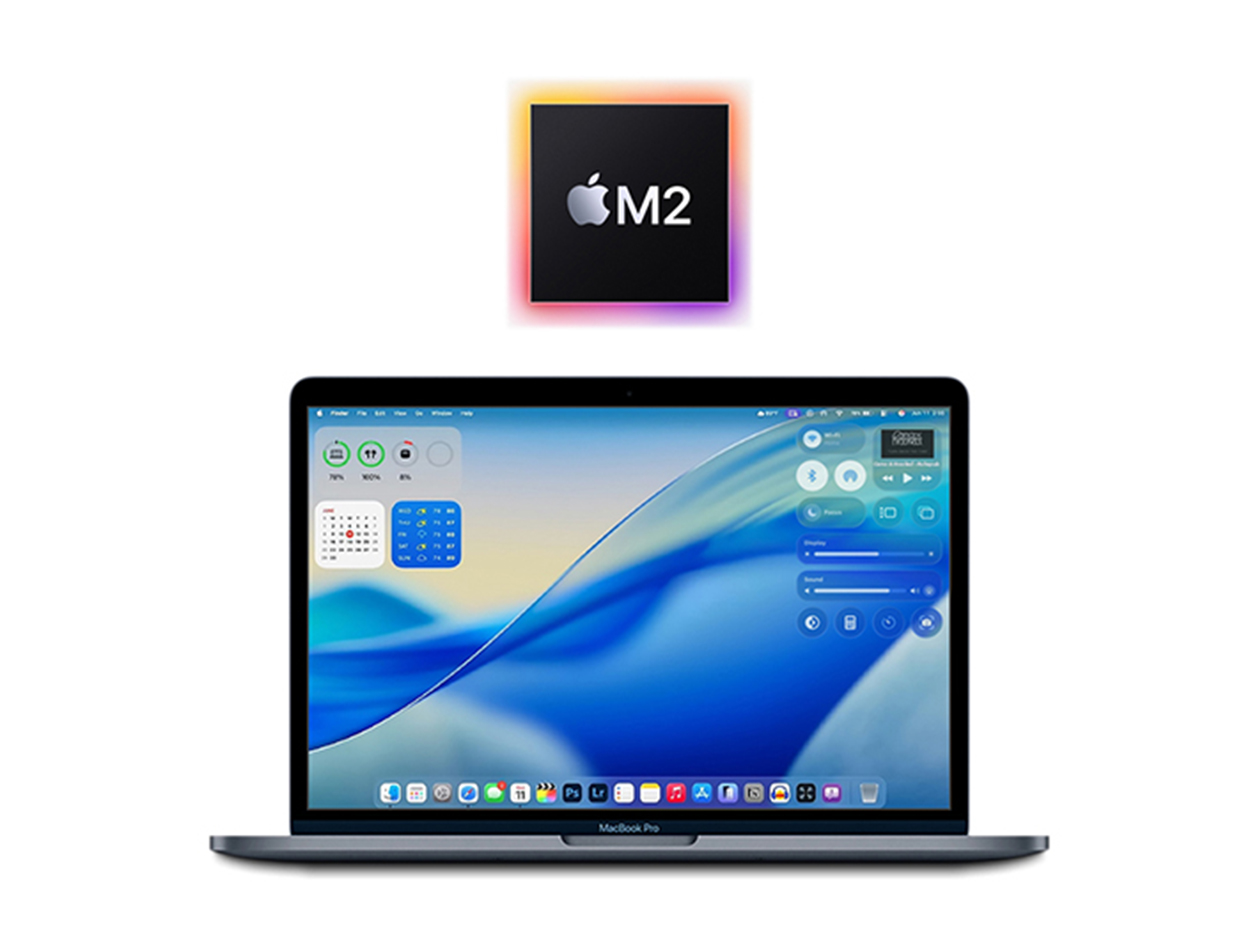 Apple MacBook Pro 13" (2022) M2 8CPU 10GPU 8GB RAM 512GB SSD Silver (Refurbished)