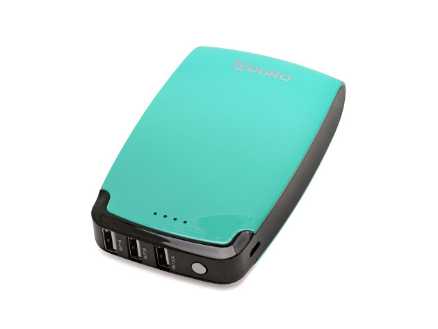 PowerUP 11,000mAh Triple USB Battery (Turquoise)