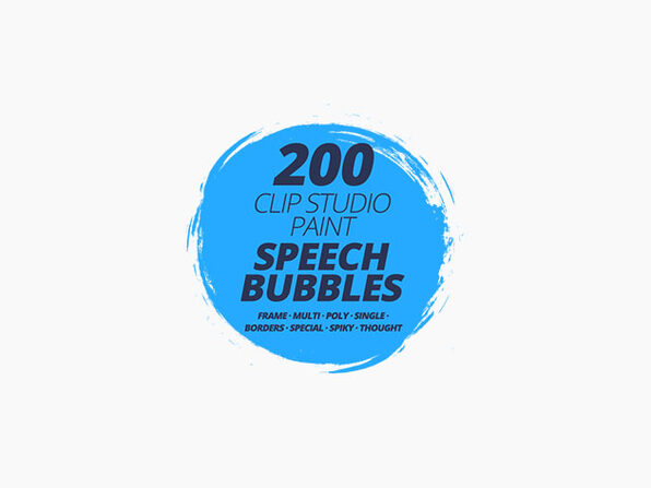 clip studio paint speech bubble