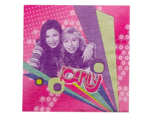 Napkins - iCarly - Large - Paper - 2Ply - 16ct - 13 X 13 in