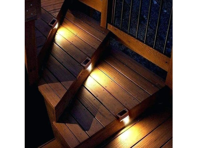 Solar Waterproof Led Deck Lights 16-Pack  