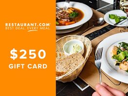 $250 Restaurant.com eGift Card for Only $35