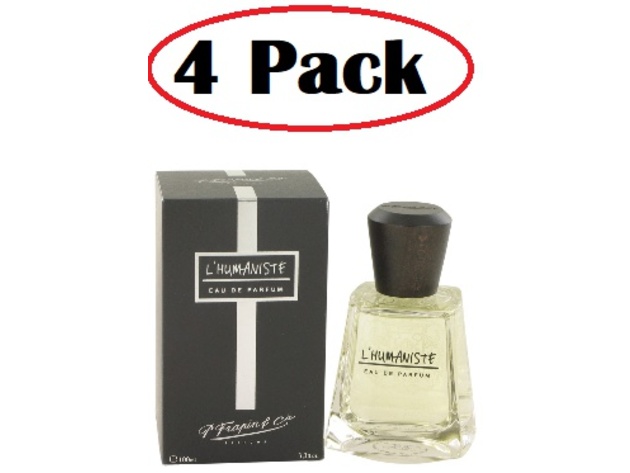 4 Pack of L'humaniste by Frapin Eau De Parfum Spray 3.3 oz