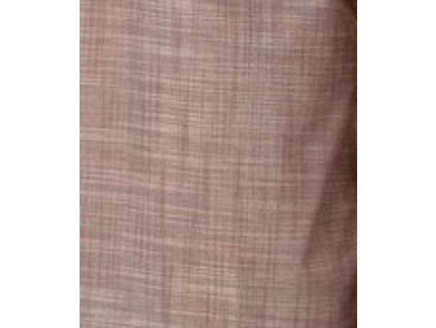 Alfani Men's Warren Textured Short Sleeve Shirt Brown Size Large