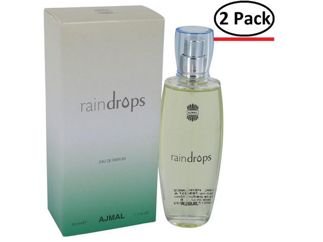 Ajmal Raindrops by Ajmal Eau De Parfum Spray 1.7 oz for Women (Package of 2)