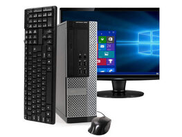Dell OptiPlex 9020 Desktop Computer PC, 3.20 GHz Intel i5 Quad Core Gen 4, 16GB DDR3 RAM, 1TB Hard Disk Drive (HDD) SATA Hard Drive, Windows 10 Professional 64bit (Renewed)