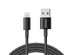 Anker 331 USB-A to Lightning Cable (Nylon) Black / 6ft