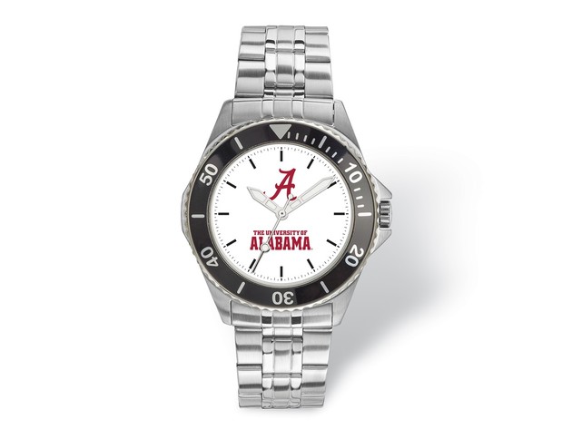 LogoArt Mens University of Alabama Champion Watch