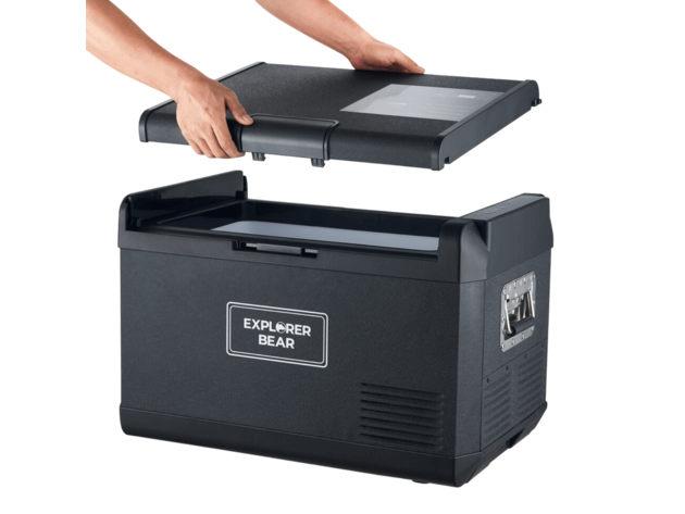 Explorer Bear EX40B 42QT/40L 12/24V Portable Electric Fridge Freezer (LG Compressor)