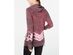 Ideology Women's Tie-Dyed Lace-Up Hoodie Red Passion Size Small
