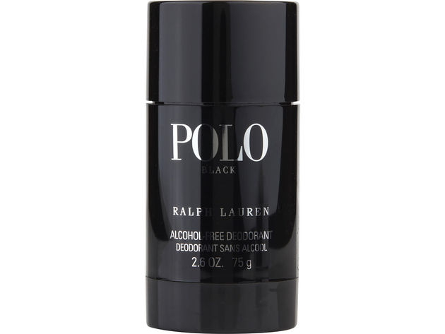 POLO BLACK by Ralph Lauren DEODORANT STICK ALCOHOL FREE 2.6 OZ for MEN ---(Package Of 6)