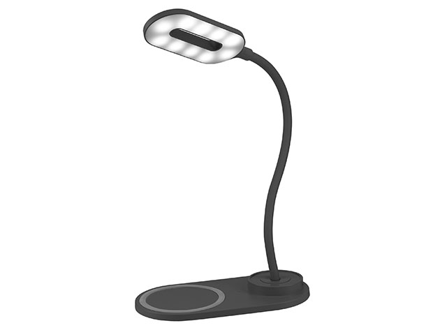 LED Lamp with Wireless Charging