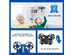 Small RC Quadcopter with 3 Batteries, Hold Height, 3D Flip, Auto Rotating, Headless Mode, 3 Speeds