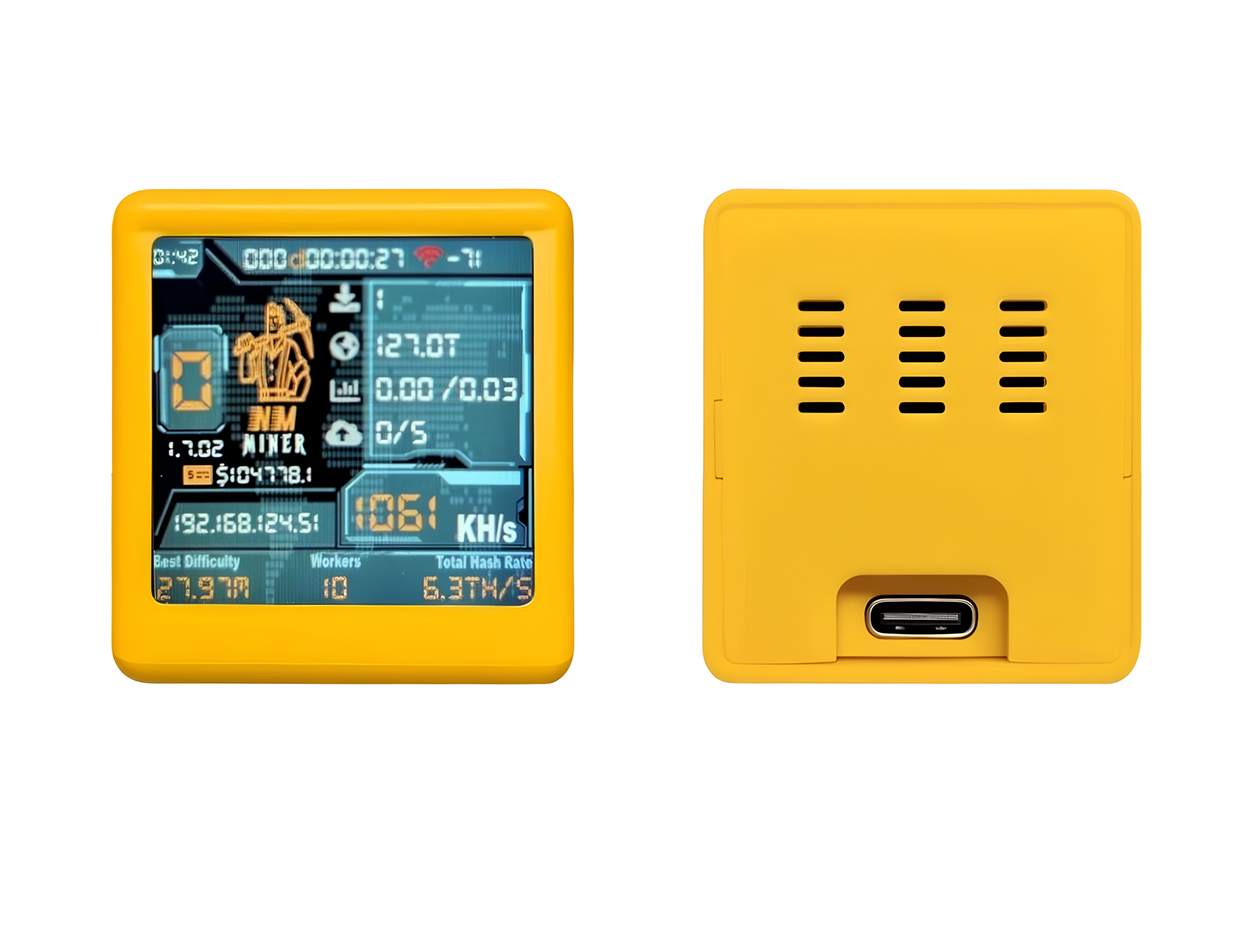 BlockChance Bitcoin Ticket Super Miner Yellow