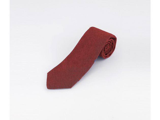 Tommy Hilfiger Men's Manhattan Solid Tie Red One Size