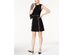 Michael Kors Women's Studded Zippered Dress Black Size Extra Small