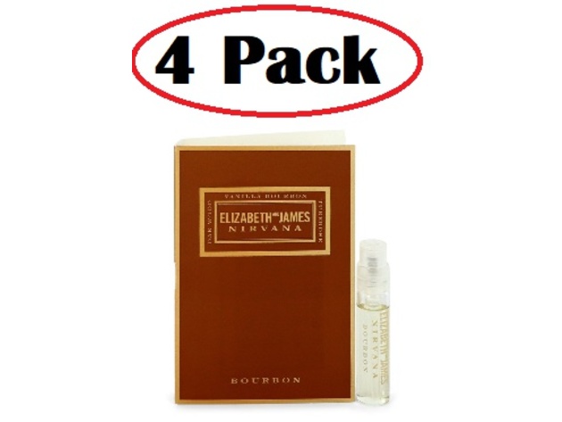 4 Pack of Nirvana Bourbon by Elizabeth and James Vial (sample) .07 oz