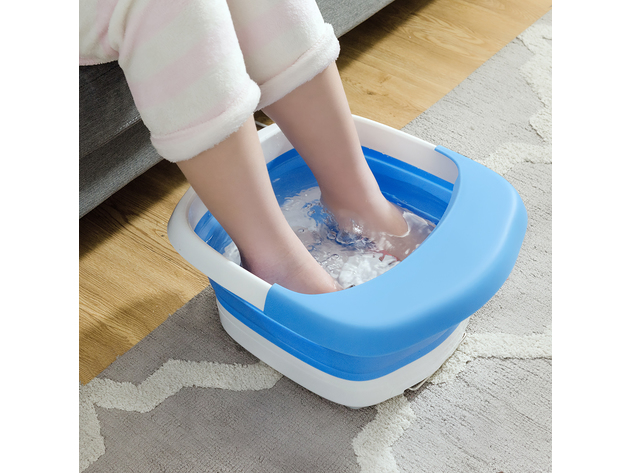 Costway Portable Electric Foot Spa Bath Automatic Roller Heating