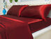 Silky-Soft Satin 4-Piece Sheet Set (Burgundy/Queen)