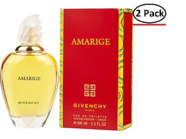 AMARIGE by Givenchy EDT SPRAY 3.3 OZ for WOMEN ---(Package Of 2)