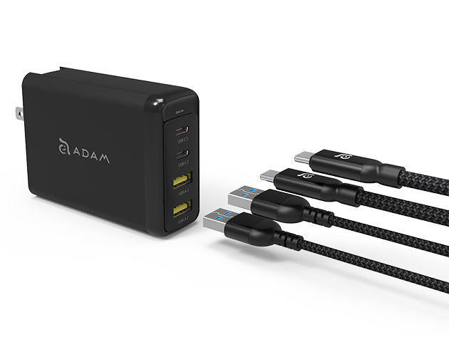 OMNIA Q4 4-in-1 Wireless Charging Station (OMNIA Pro 100/Black)